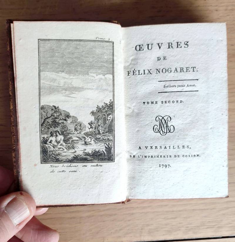 Oeuvres de Félix Nogaret (2 volumes 1797)