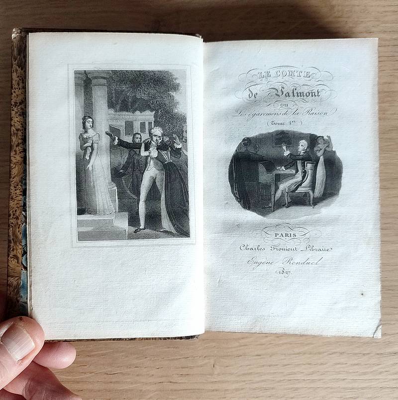Le Comte de Valmont ou les égarements de la raison (6 volumes) suivi de La Théorie du bonheur ou l'art de se rendre heureux, suivi de Deux lettres, l'une sur l'éducation des demoiselles