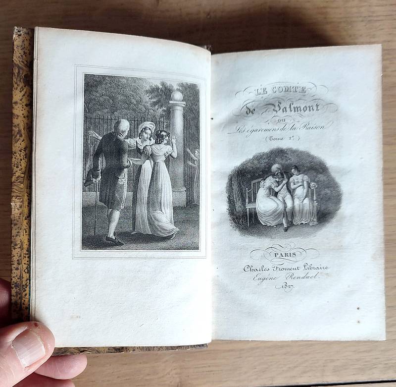Le Comte de Valmont ou les égarements de la raison (6 volumes) suivi de La Théorie du bonheur ou l'art de se rendre heureux, suivi de Deux lettres, l'une sur l'éducation des demoiselles