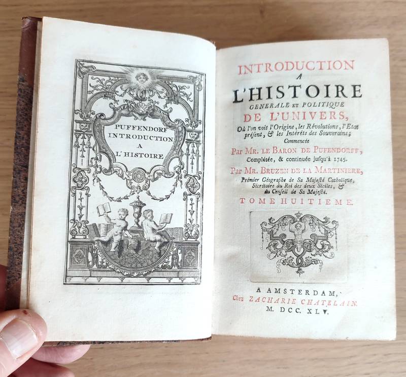 Introduction à l'histoire générale et politique de l'Univers, ou l'on voit l'origine, les Révolutions, l'état présent & les intérêts des Souverains. Tome Huitième: De l'Amérique