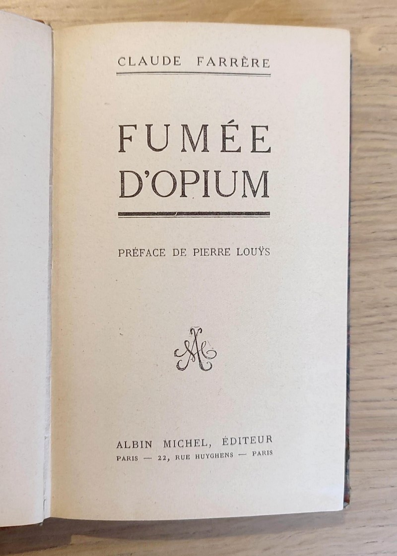 Fumée d'Opium