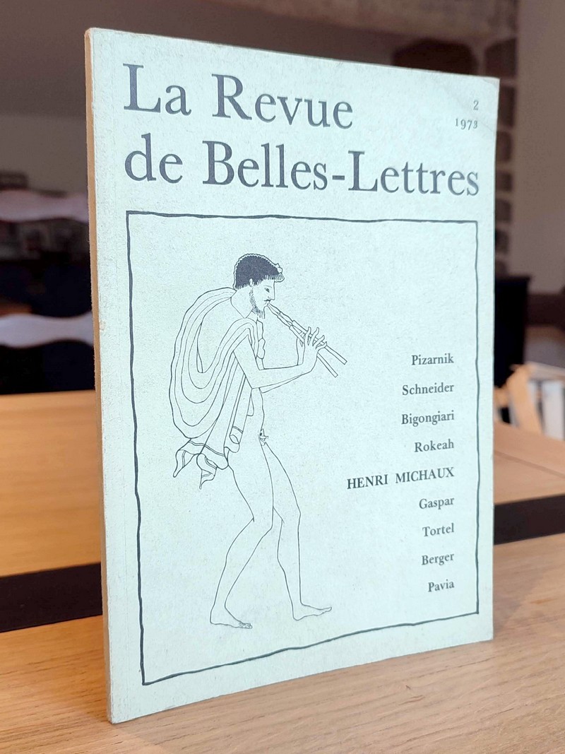 La Revue des belles lettres 2, 1973 (RBL)