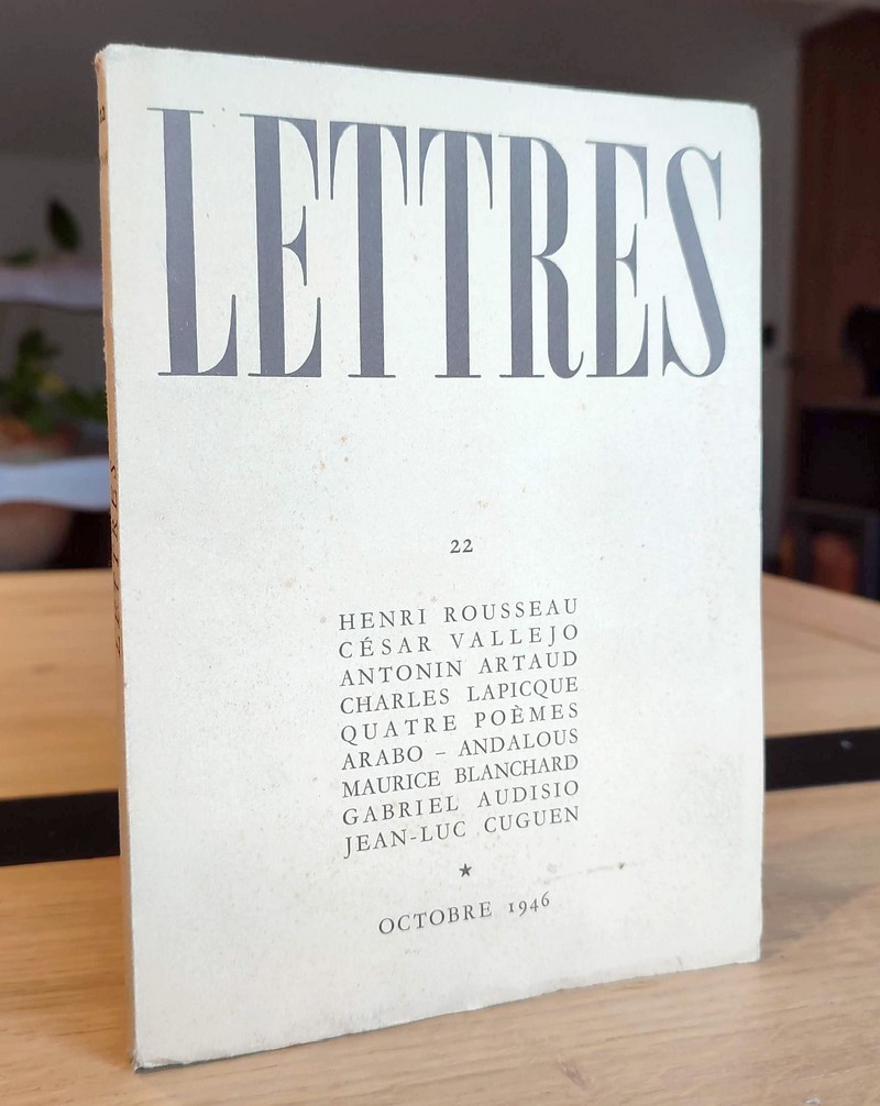 Lettres 22 - Octobre 1946 - Quatrième cahier