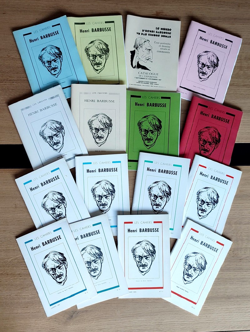 Les cahiers Henri Barbusse (16 fascicules)