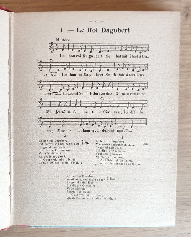 Premières chansons. Petite méthode de chant sur des airs populaires à l’usage des enfants de 6 à 8 ans