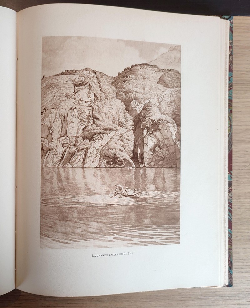 Au lac d'Annecy. Aquarelles, dessin au brou de noix et texte de André-Charles Coppier