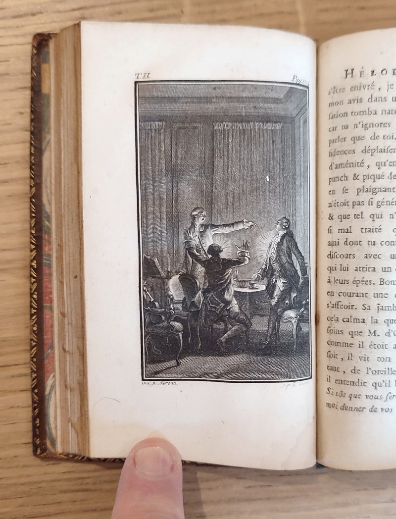 La nouvelle Héloïse, ou lettres de deux amans, habitans d'une petite ville au pied des Alpes (7 volumes)