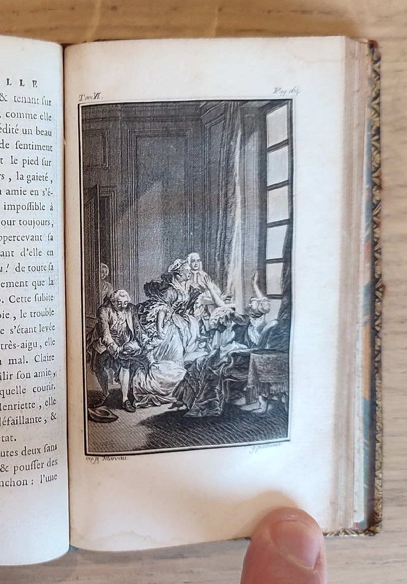 La nouvelle Héloïse, ou lettres de deux amans, habitans d'une petite ville au pied des Alpes (7 volumes)