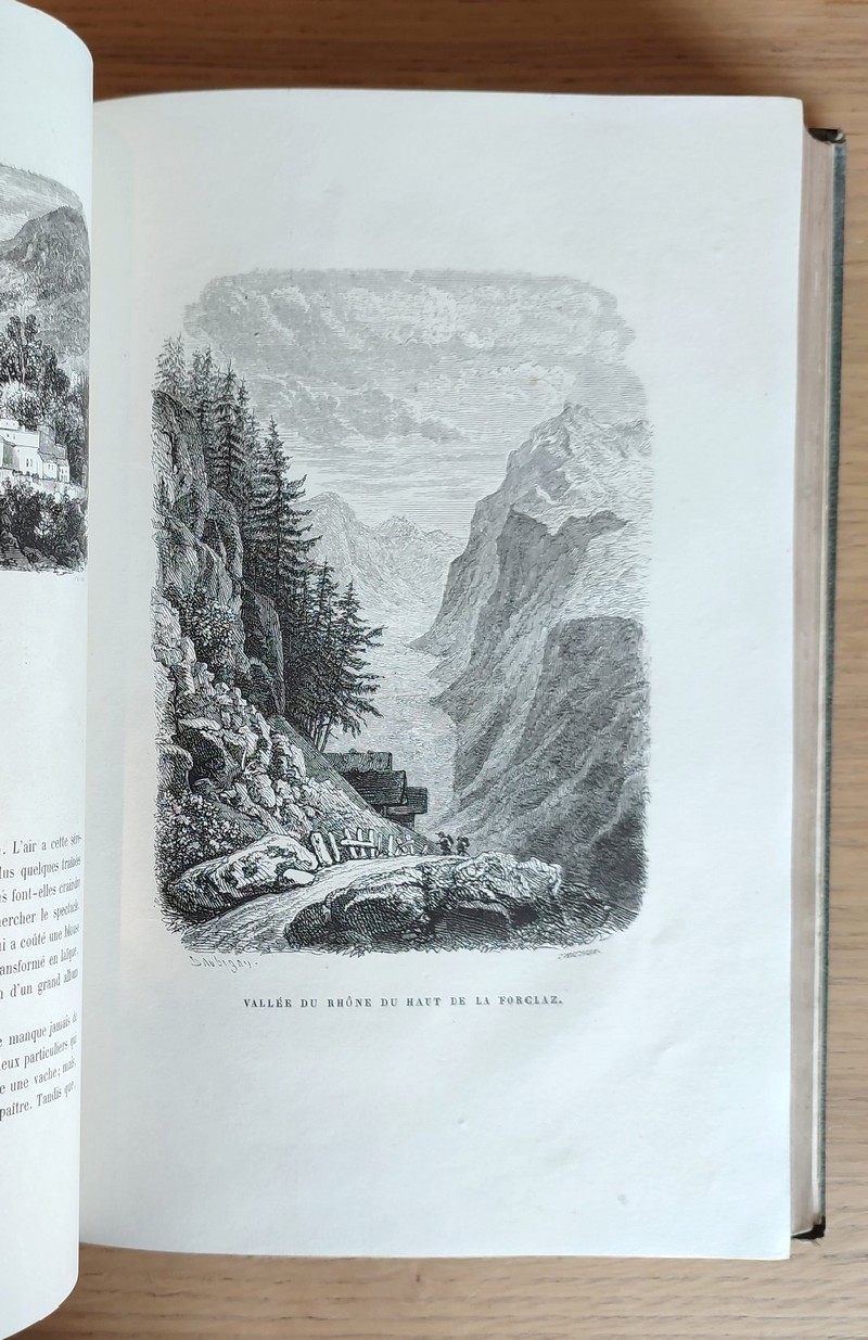 Nouveaux voyages en zigzag, à la Grande-Chartreuse, autour du Mont Blanc dans la vallée d'Hérenz, de Zermatt, au Grimsel, à Gènes et à la corniche