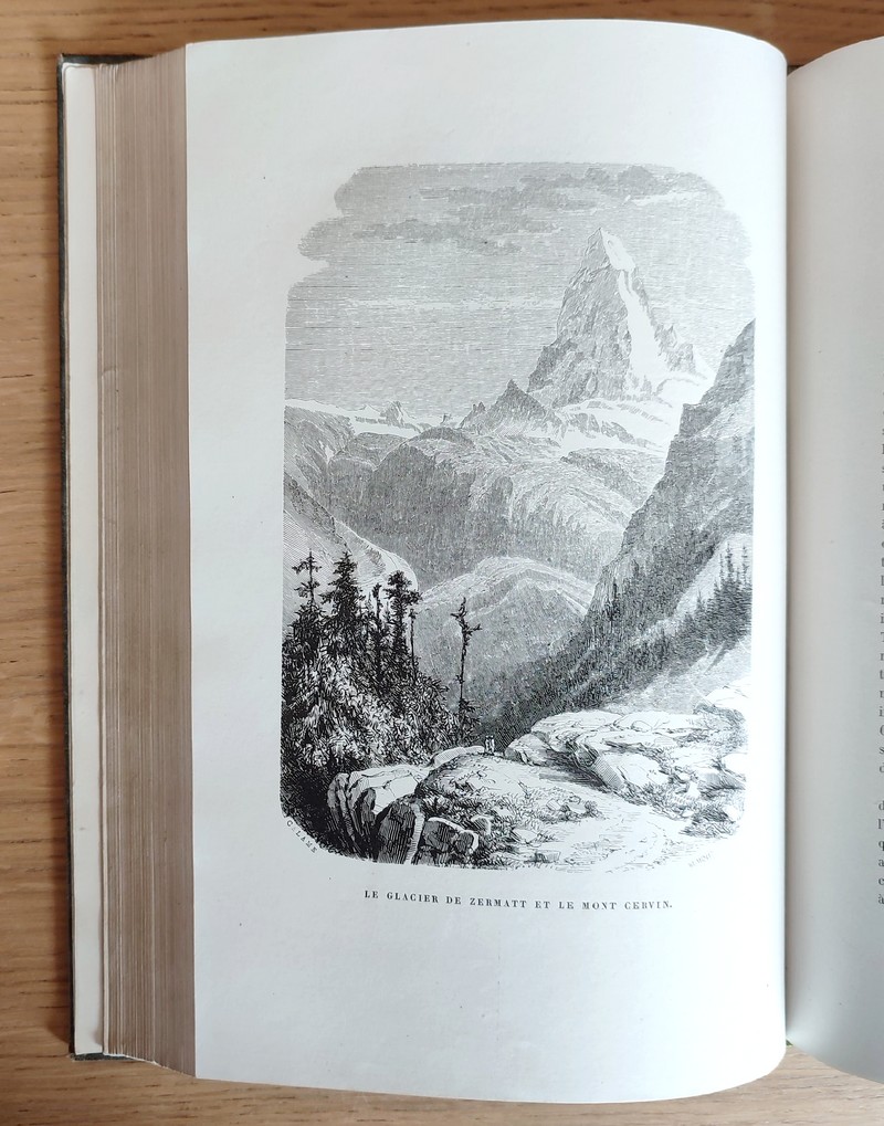Nouveaux voyages en zigzag, à la Grande-Chartreuse, autour du Mont Blanc dans la vallée d'Hérenz, de Zermatt, au Grimsel, à Gènes et à la corniche