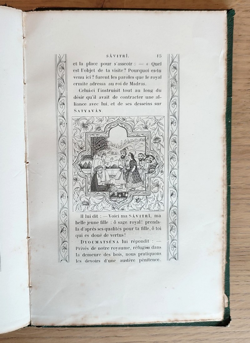 Sâvitrî, épisode du Mahabharata. Grande épopée indienne