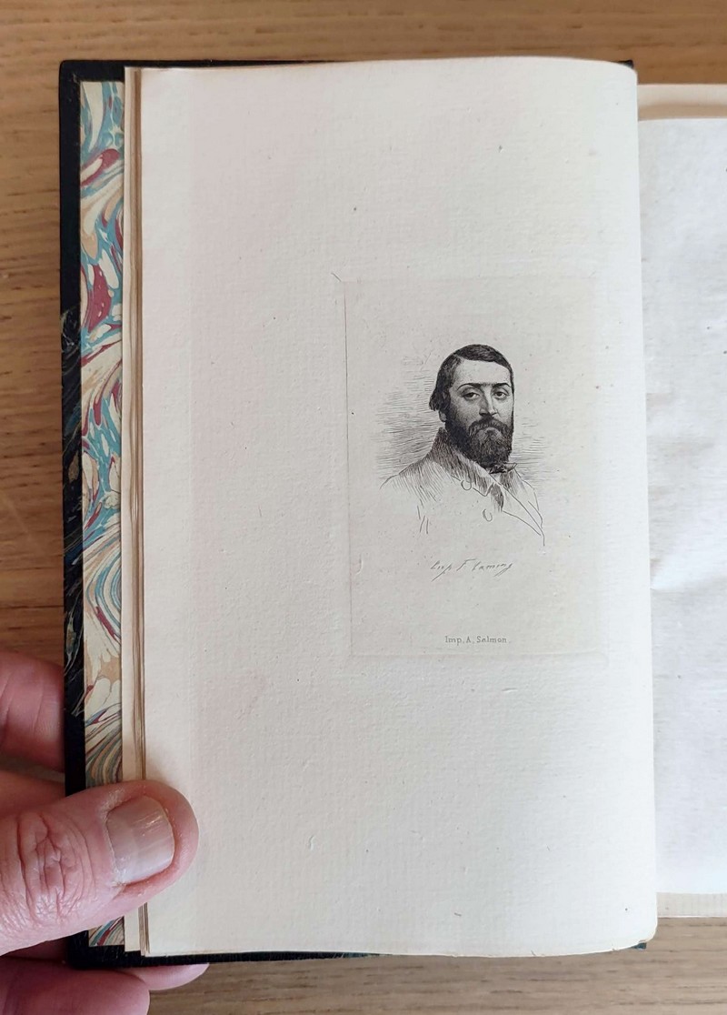 Épitres, contes & pastorales. Notice biographique par A. Fabre (reliure signée)