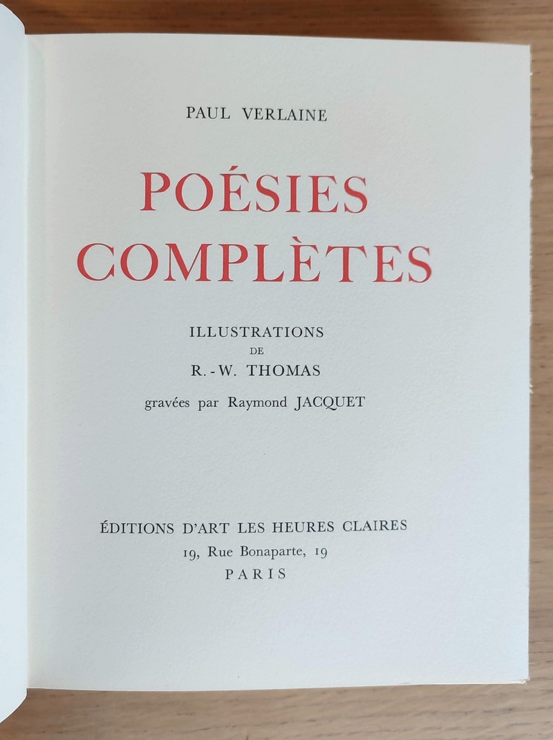 Poésies complètes (en 7 volumes)