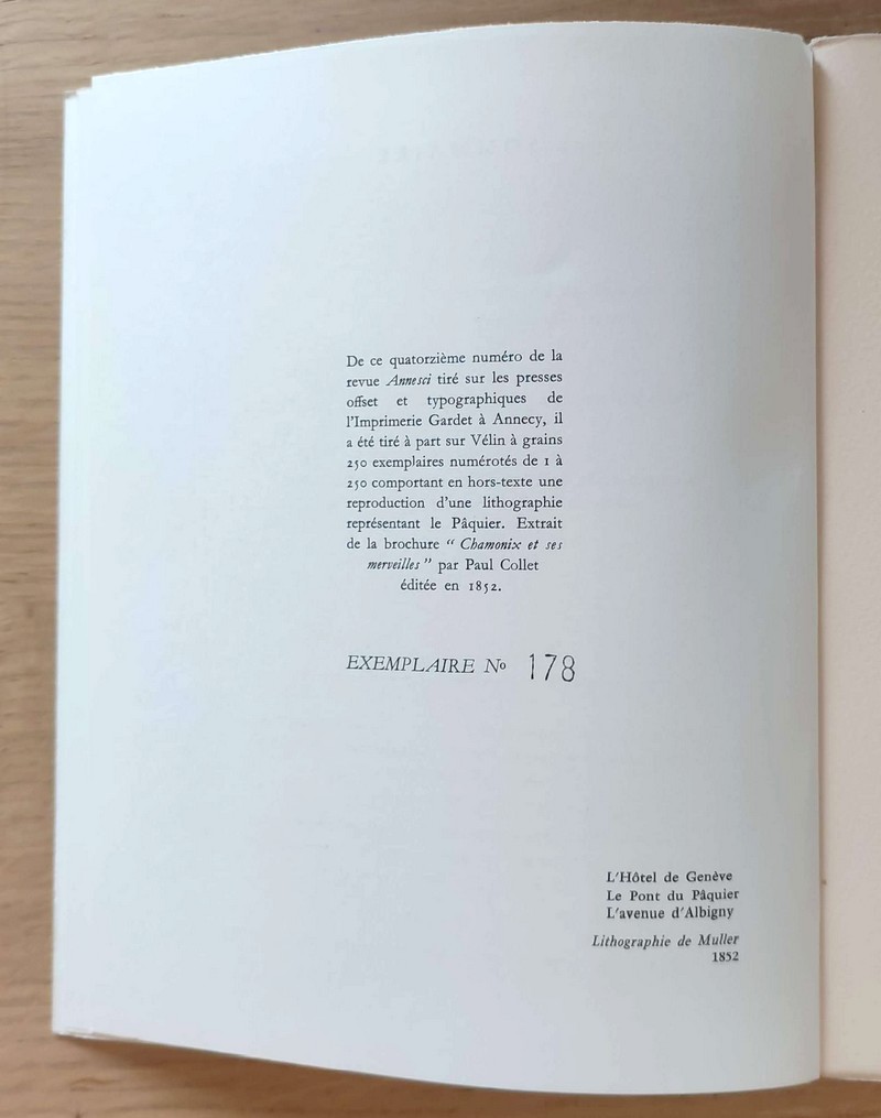 Annesci N° 14 - Le tourisme au lac d'Annecy
