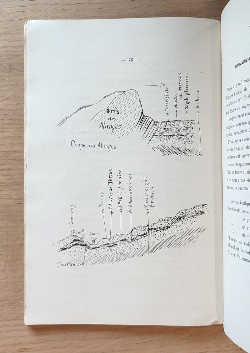 Étude sur les eaux minérales ou réputées telles du département de la Haute-Savoie