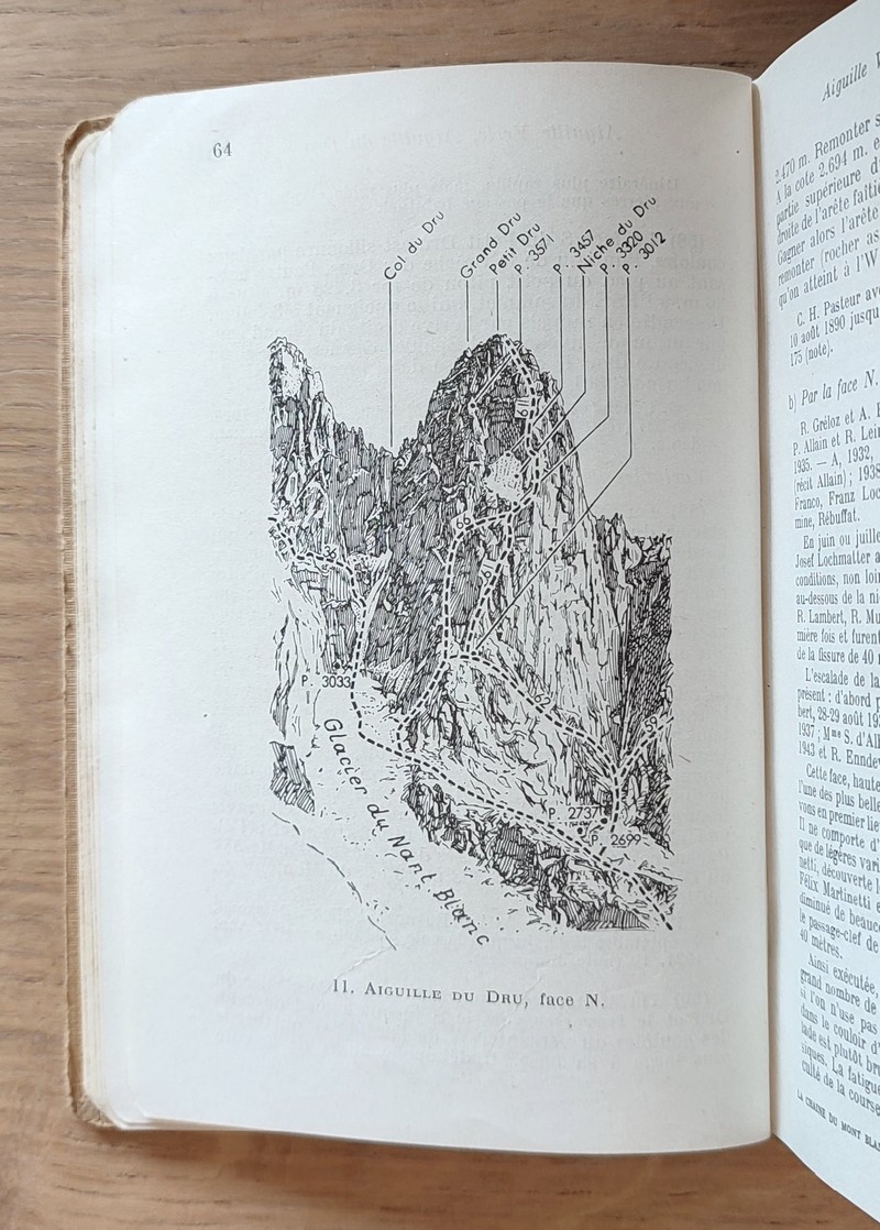 La chaine du Mont-Blanc Tome III, Aiguille verte - Dolent - Argentière - Trient. Groupe de Haute Montagne (G. H. M.)