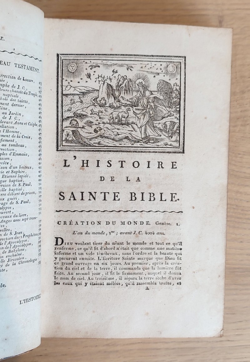 L'histoire du vieux et du nouveau Testament, avec des explications édifiantes, tirées des Saints Pères, pour régler les moeurs dans toutes sortes de conditions