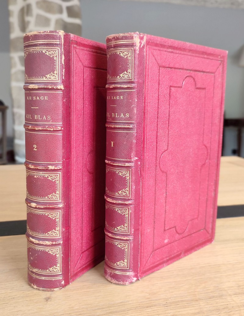 Histoire de Gil Blas de Santillane (2 volumes) suivi de, Turcaret, et de, Crispin rival de son Maitre