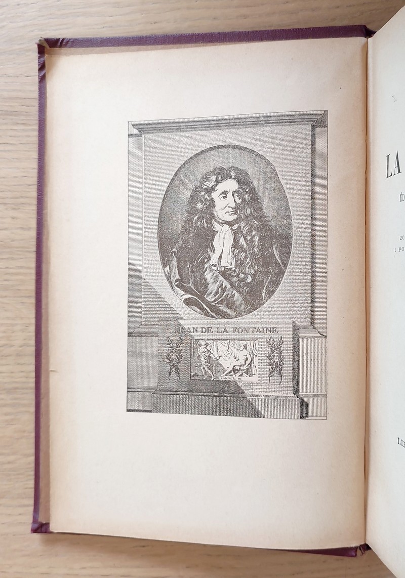 Fables de La fontaine. Édition à l'usage de la jeunesse