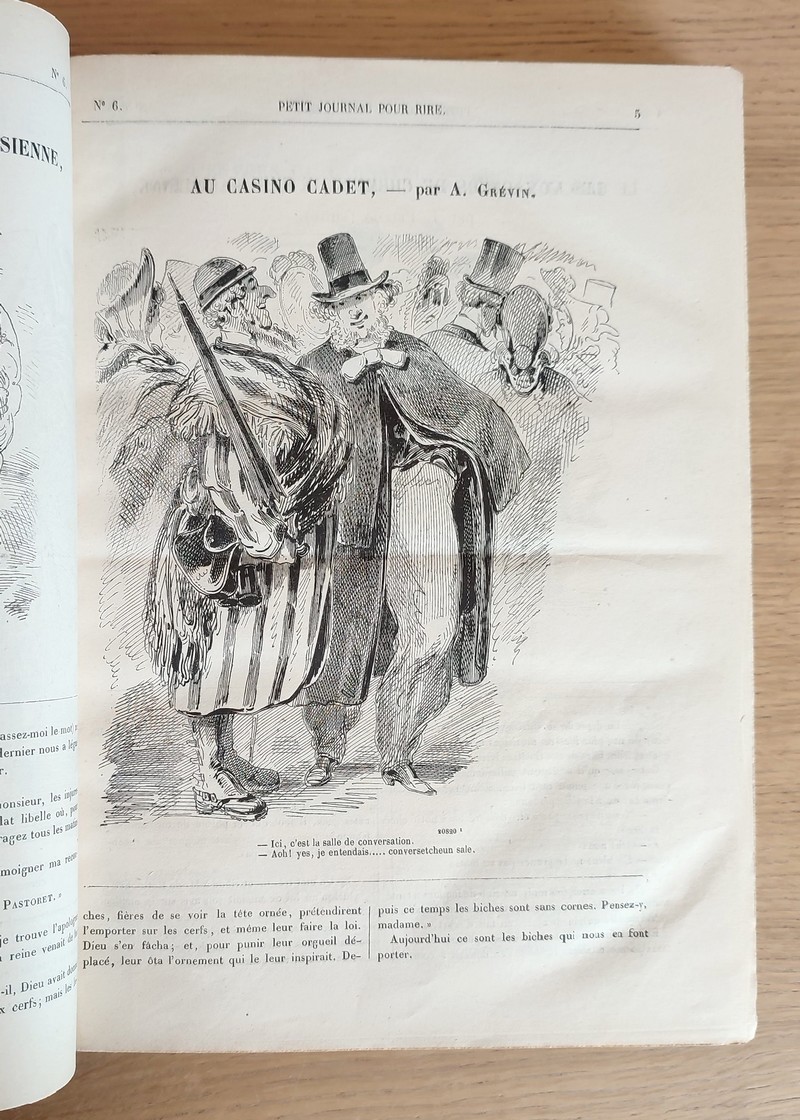 Petit journal pour rire. Journal amusant, des modes parisiennes et de la toilette de Paris