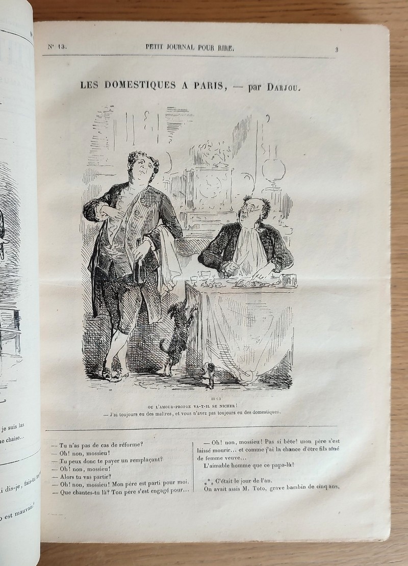 Petit journal pour rire. Journal amusant, des modes parisiennes et de la toilette de Paris