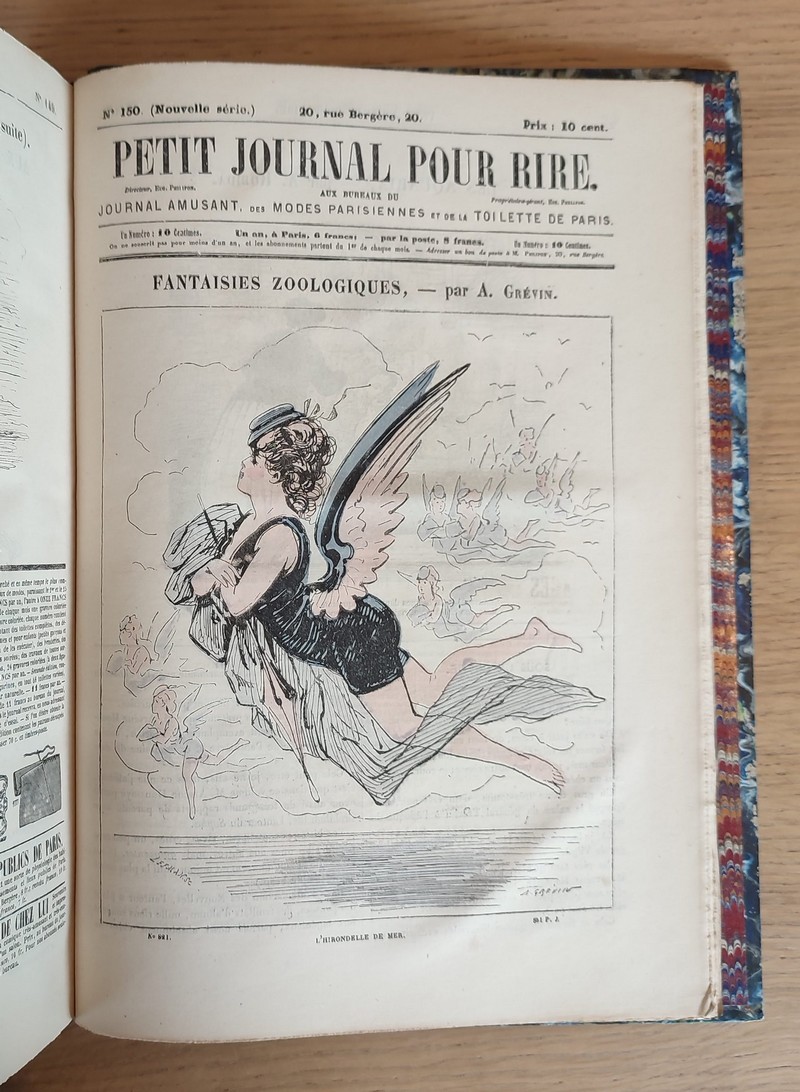 Petit journal pour rire. Journal amusant, des modes parisiennes et de la toilette de Paris