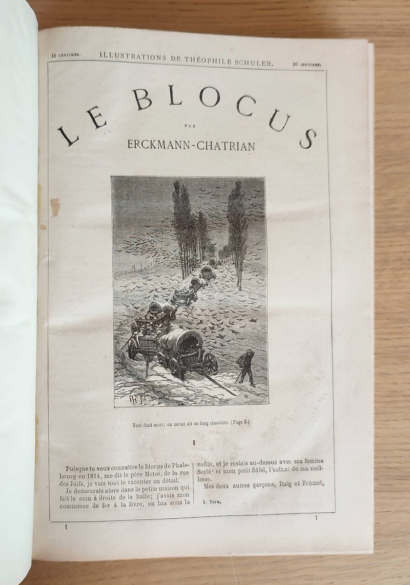 Romans Nationaux : (2 volumes) Le conscrit de 1813 - Waterloo - Madame Thérèse ou les volontaires de 92 - L'homme du peuple - La guerre - L'invasion - Le Blocus. suivi de L'Homme du Peuple - La guerre - L'histoire d'un sous Maitre