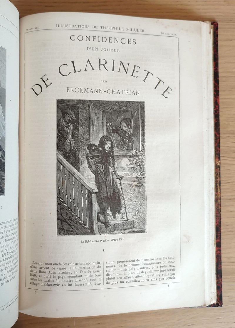 Contes et romans populaires : L'ami Fritz - La maison forestière - Hugues-le-loup - Confidences d'un joueur de clarinette