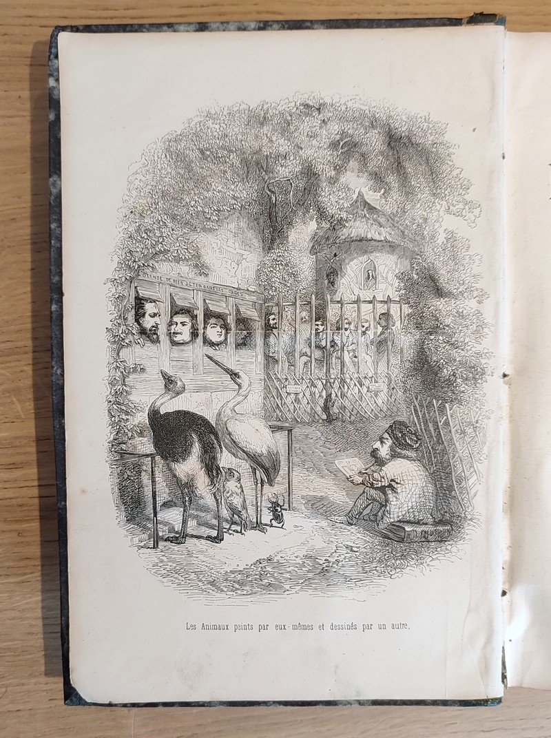 Vie privée et publique des Animaux. Relié avec Le renard par Goethe