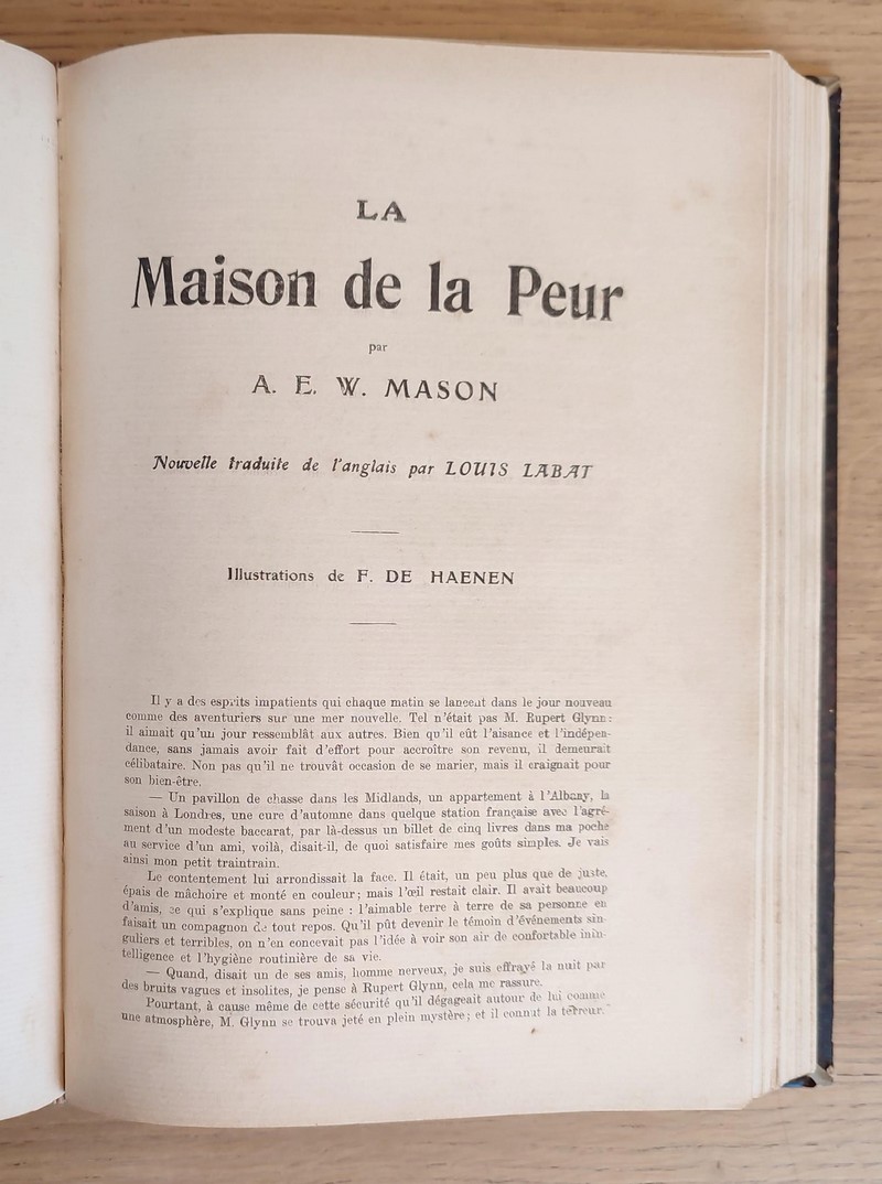 Recueil de Romans de la Revue de l'Illustration