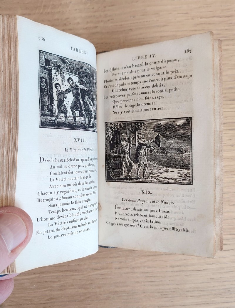 Fables de Florian avec de nouvelles gravures exécutées en relief