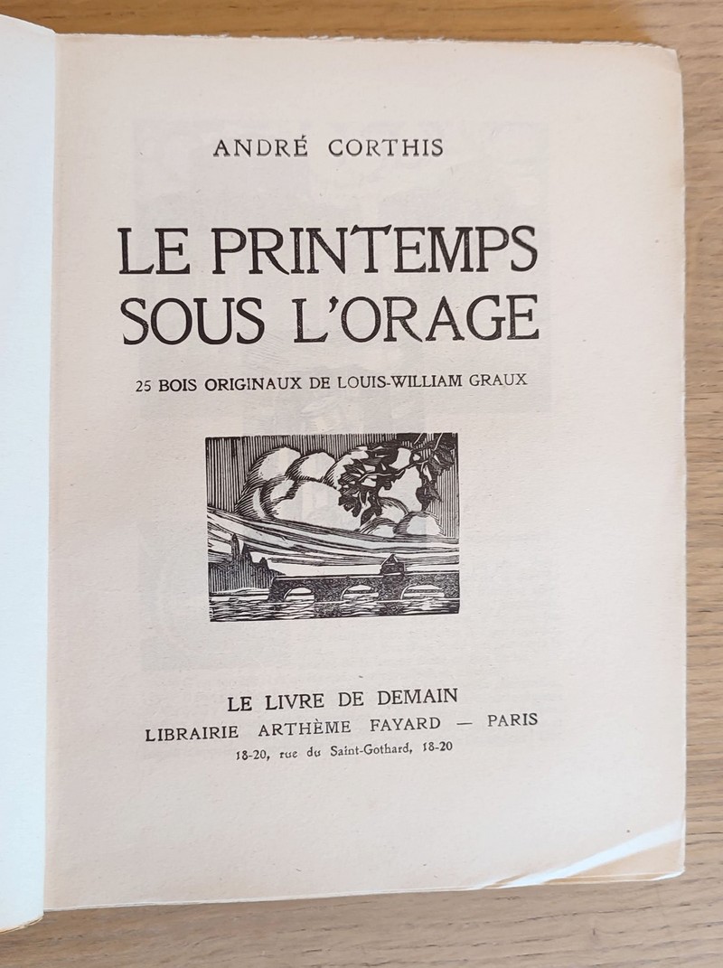 Le Printemps sous l'orage