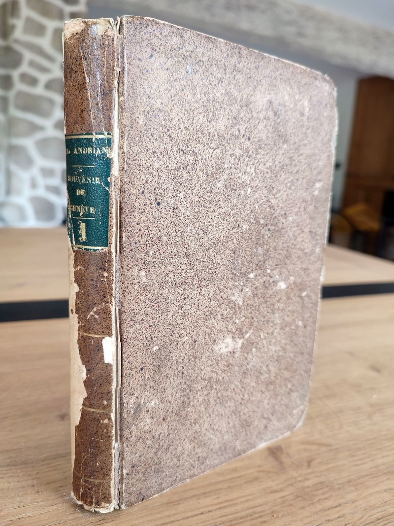 Souvenirs de Genève, complément des Mémoires d'un prisonnier d'état (Tome I seul)