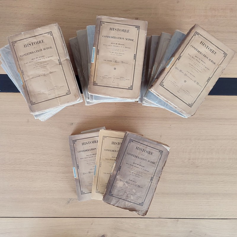 Histoire de la Confédération Suisse. Traduite de l'Allemand, et continuée jusqu'à nos jours par...
