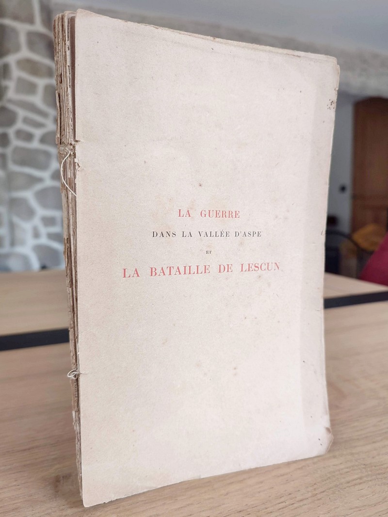 La guerre en vallée d'Aspe et la bataille de Lescun