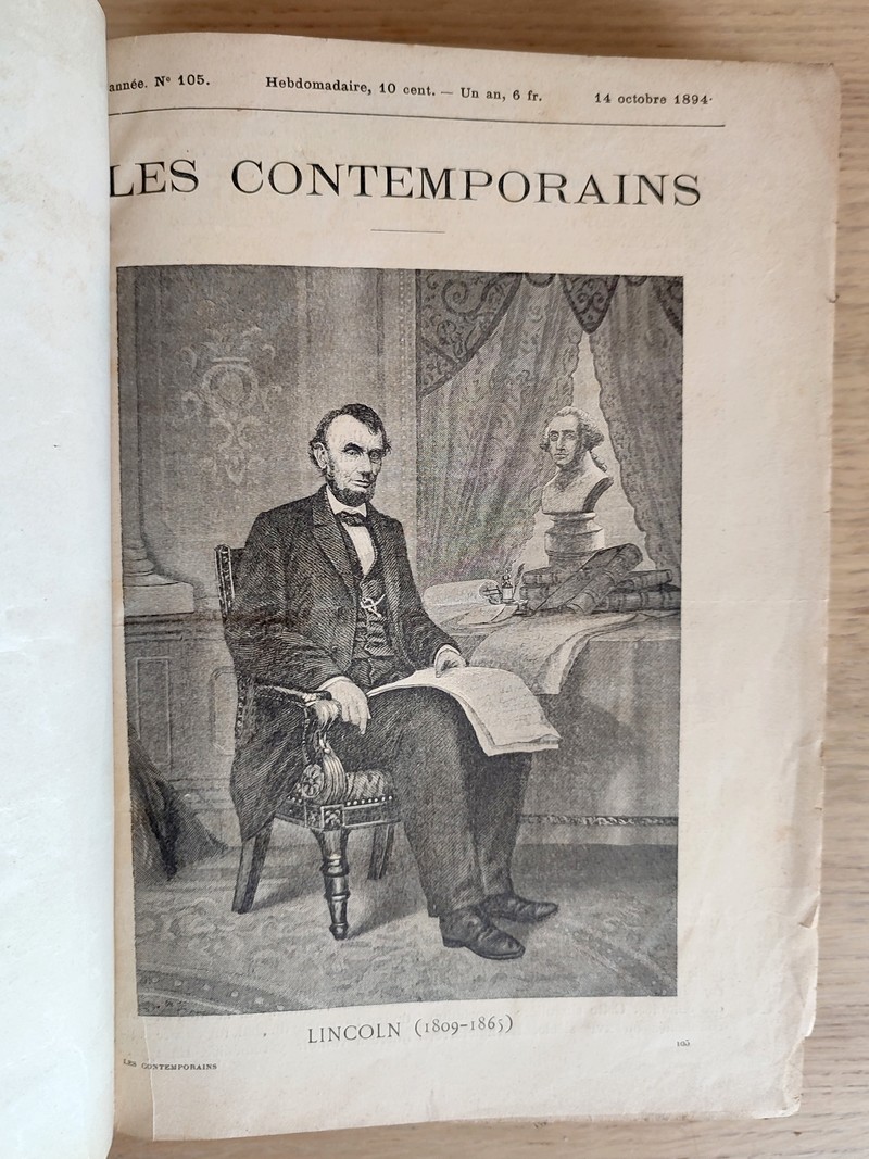 Les contemporains. Du numéro 105 du 14 octobre 1894 au numéro 157 du 13 octobre 1895