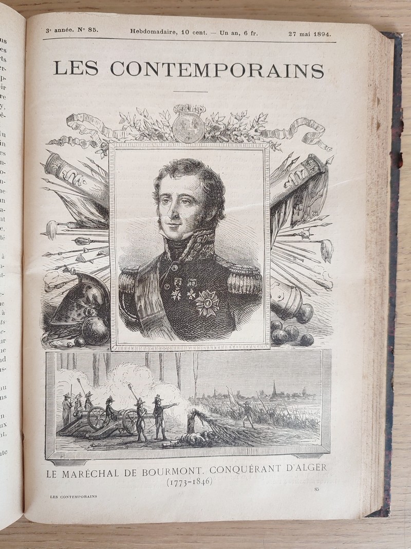 Les contemporains. du numéro 53 du 15 octobre 1893 au numéro 104 du 7 octobre 1894