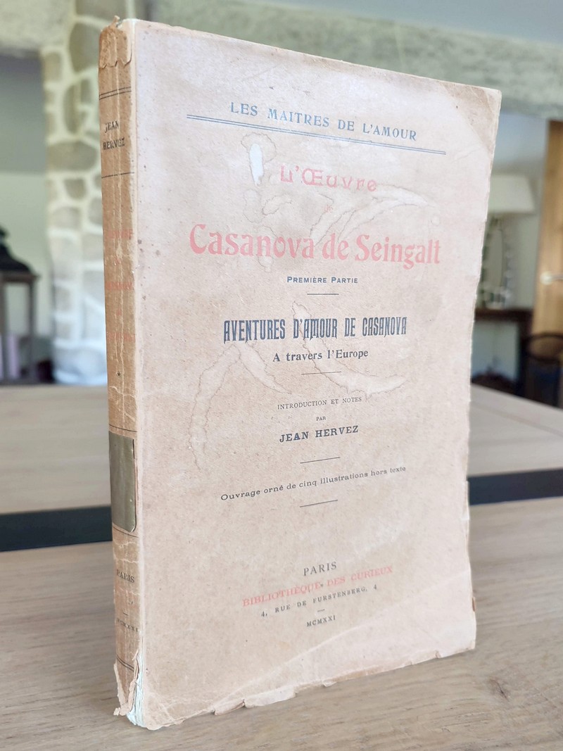 Aventures d'amour de Casanova à travers l'Europe