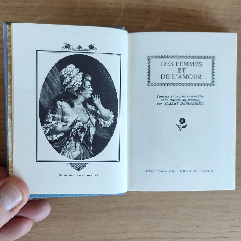 De l'Amour - Le pouvoir de l'amour - L'art d'aimer - Des femmes et de l'amour (4 volumes)