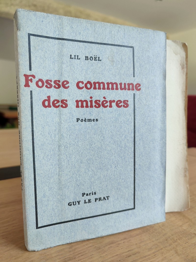 Fosse commune des misères. Poèmes