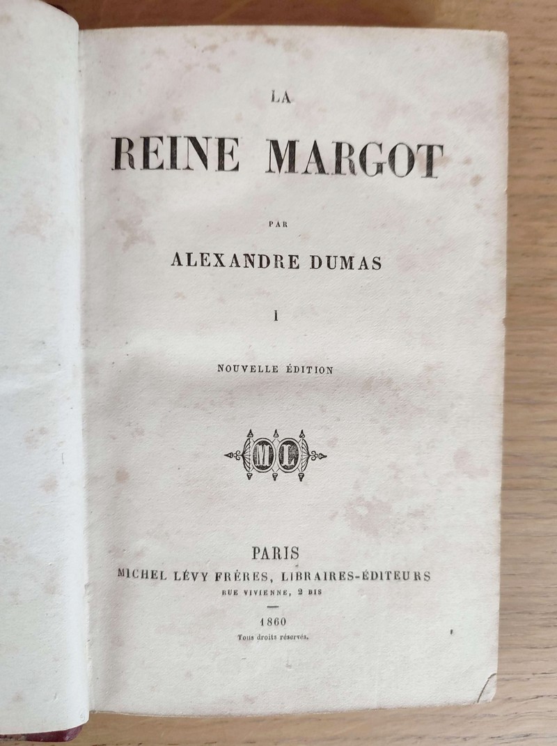 La Reine Margot (2 volumes)