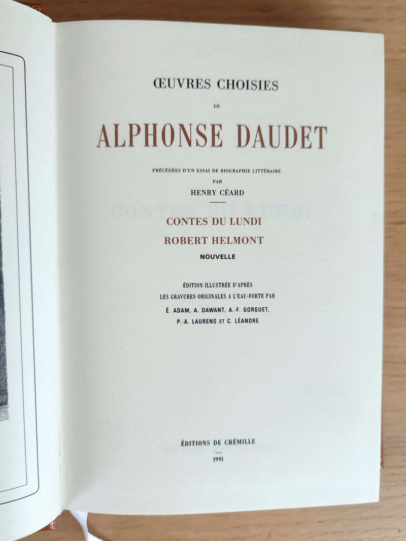 Contes du Lundi - Robert Helmont (nouvelle)
