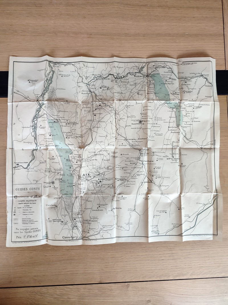 Guides pratiques Conty. Aix Les Bains, Annecy, Chambéry, Grande Charteuse, Grenoble