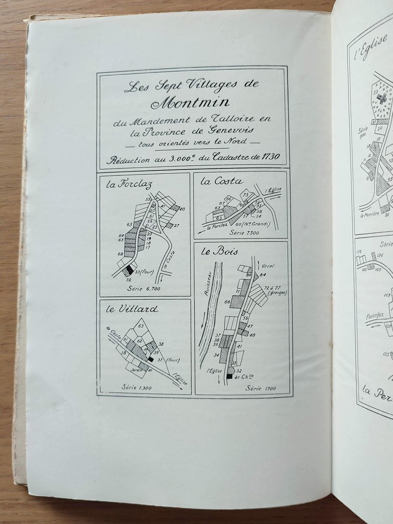 Histoire de Montmin, mandement de Talloires-en-Genevois. La paroisse - La commune - Les familles