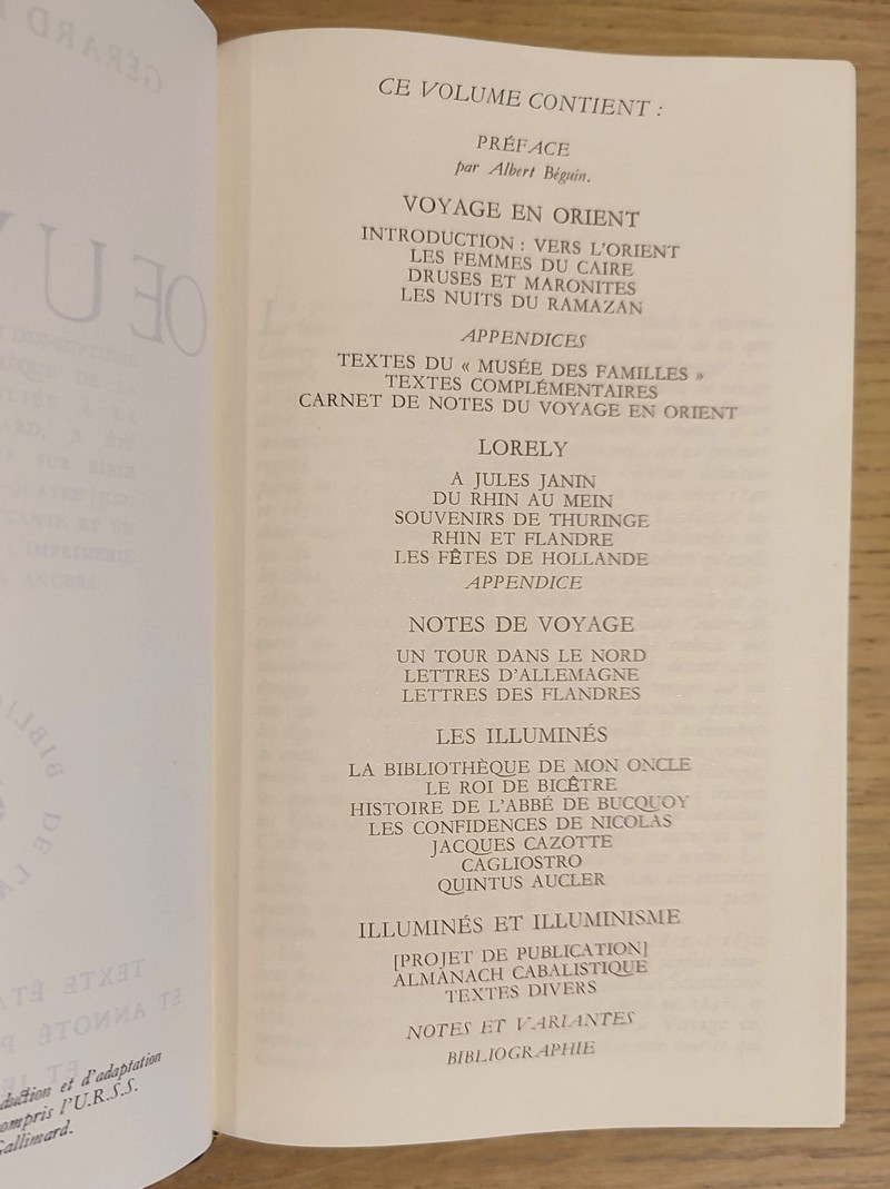 Oeuvres (en deux volumes)