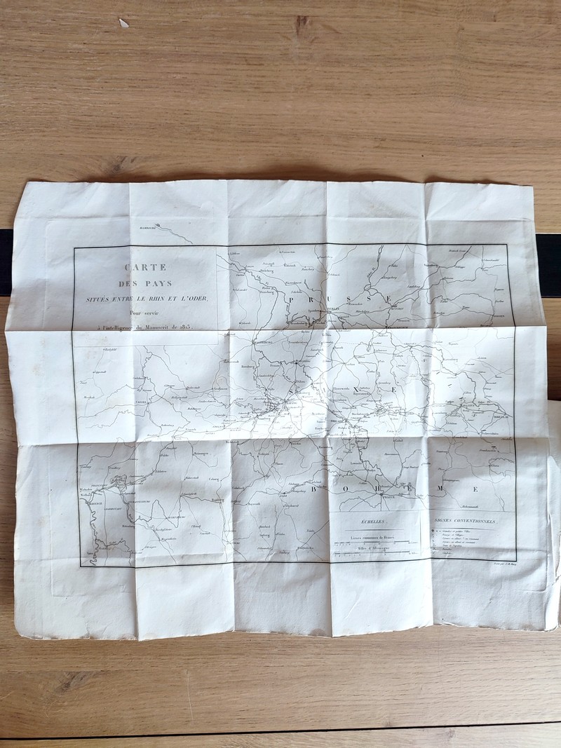 Manuscrit de mil huit cent treize contenant le précis des évènemens de cette année, pour servir à l'histoire de l'Empereur Napoléon (Tome I seulement)