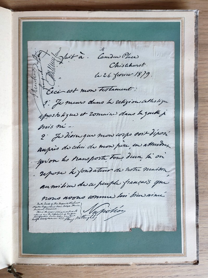 Trois Règnes brisés : Louis XVII - Napoléon II - Napoléon IV