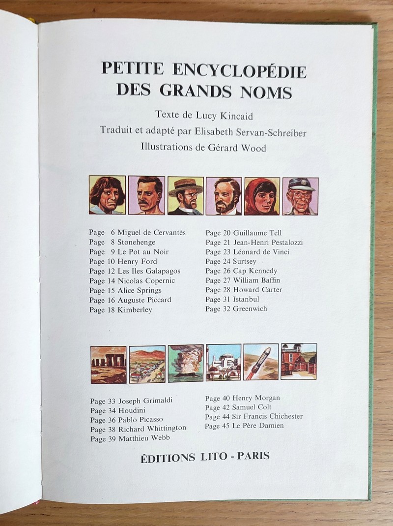 Petite encyclopédie des grands noms