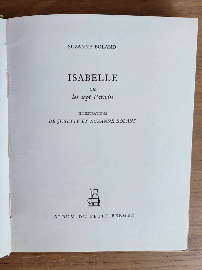 Isabelle ou les sept Paradis