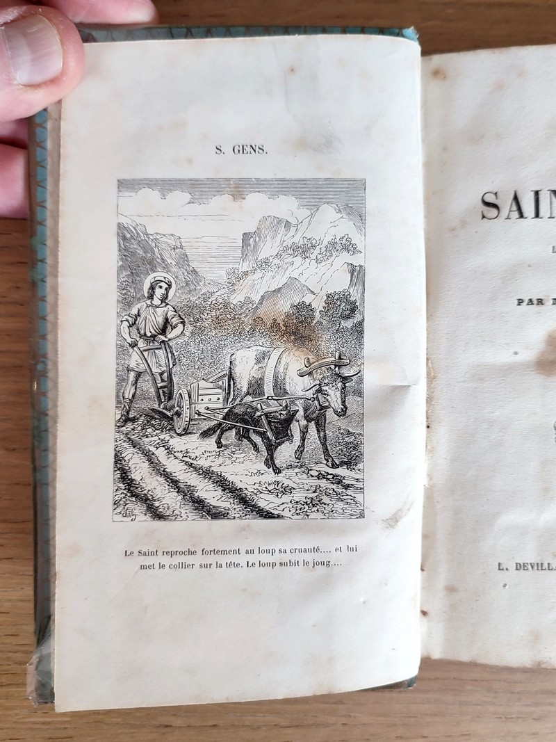 Vie de Saint Gens, laboureur et solitaire